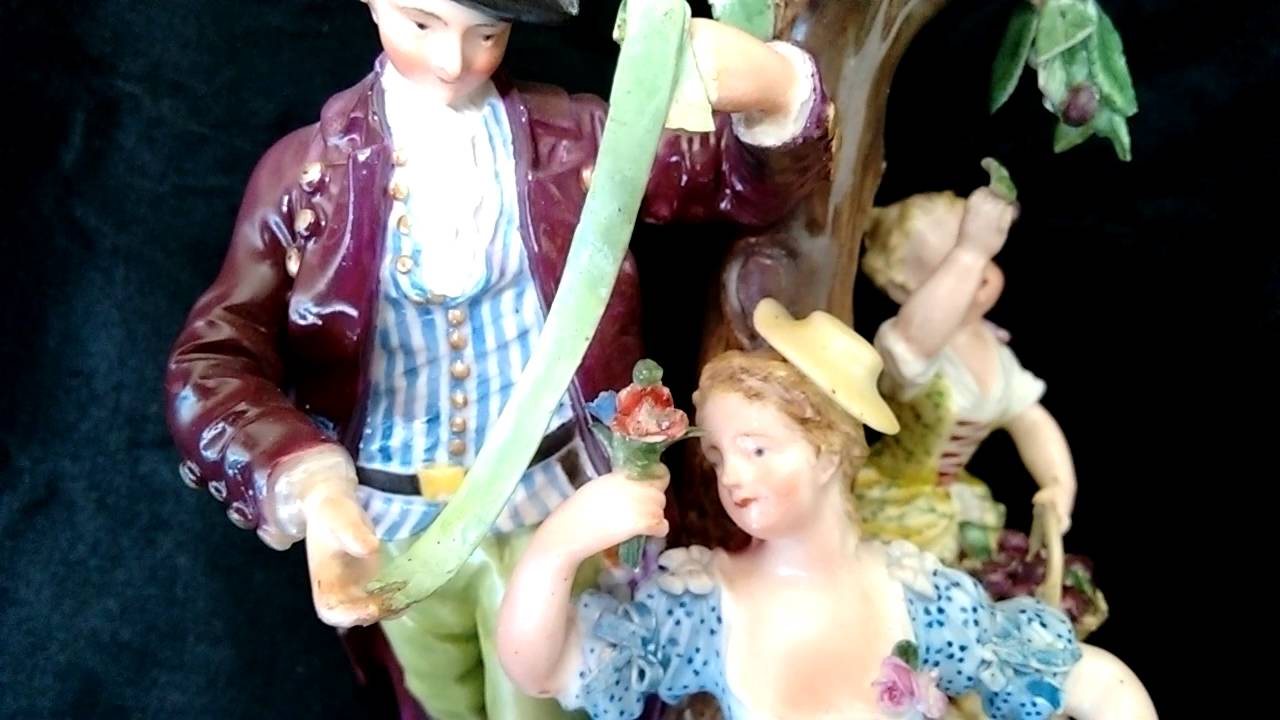 How to identify antique porcelain figurines