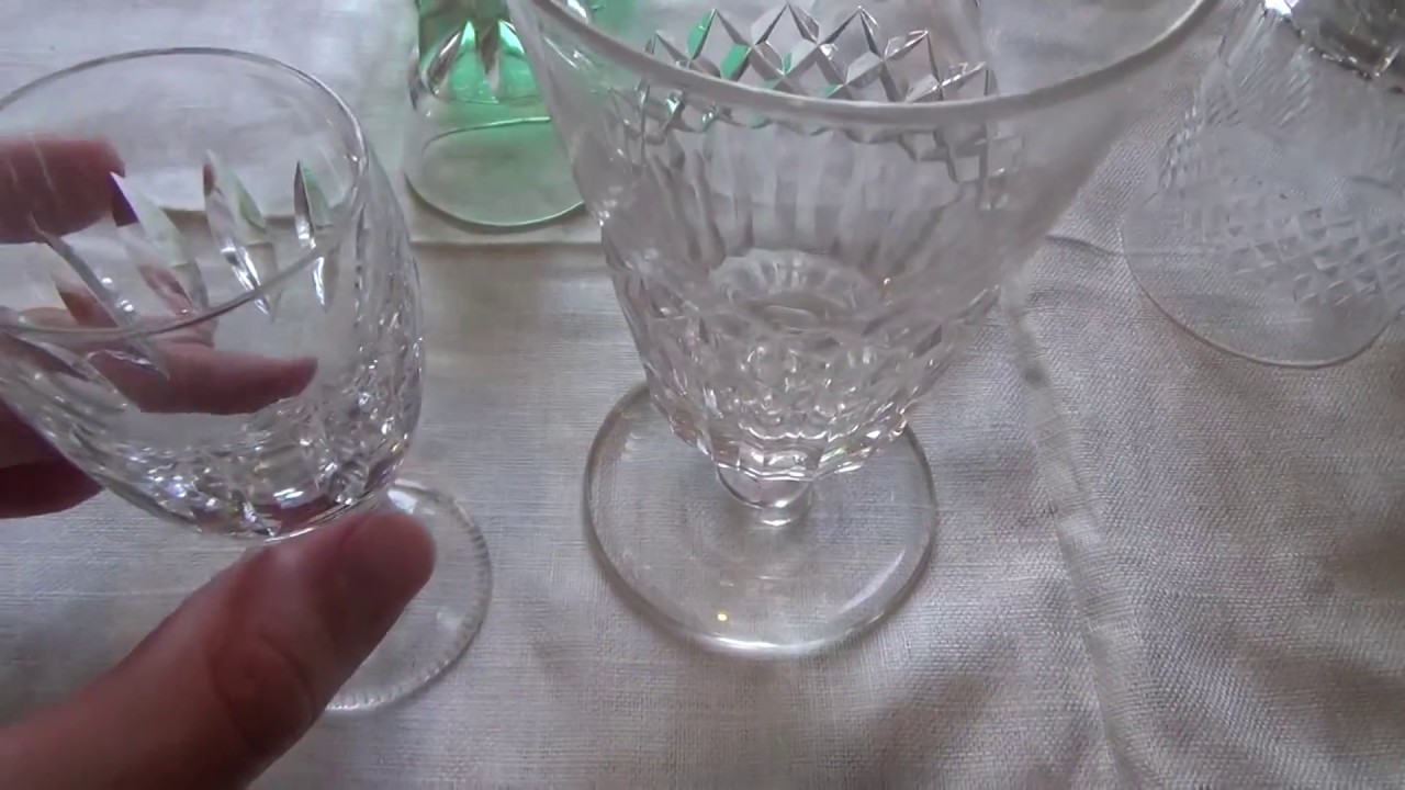 How to identify antique glassware